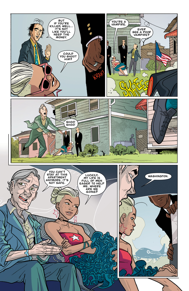 Illustration for article titled Exclusive DC preview: Prez #3 swears in America’s first teenage president